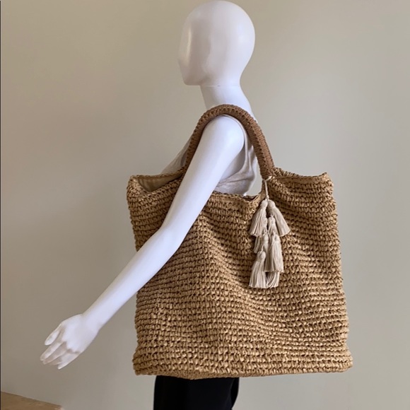 fallon and royce straw tote